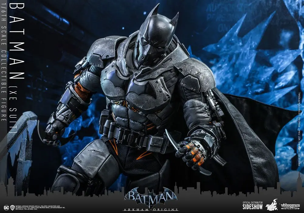 Batman: Arkham Origins Actionfigur 1/6 Batman (XE Suit) 33 cm Produktfoto