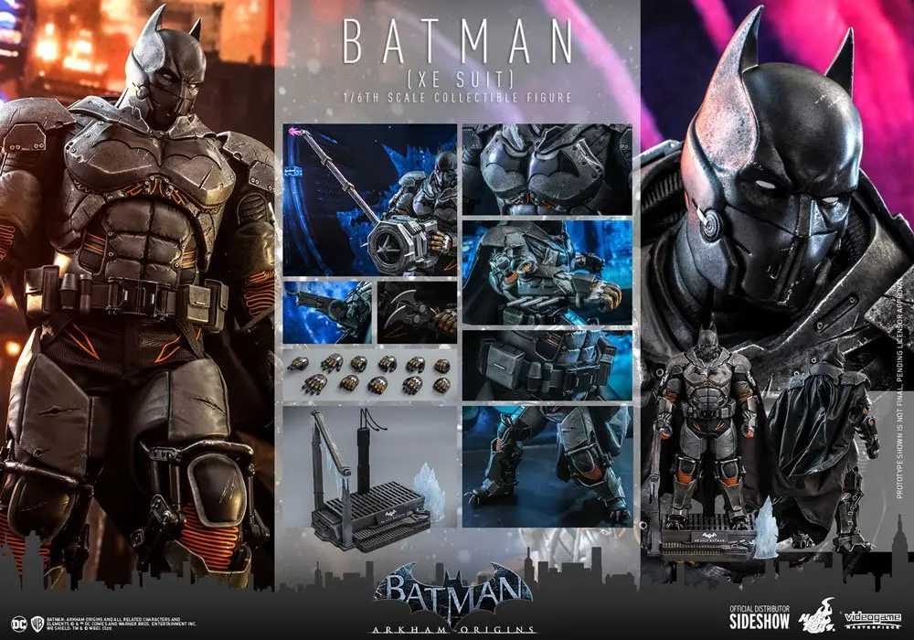 Batman: Arkham Origins Actionfigur 1/6 Batman (XE Suit) 33 cm Produktfoto