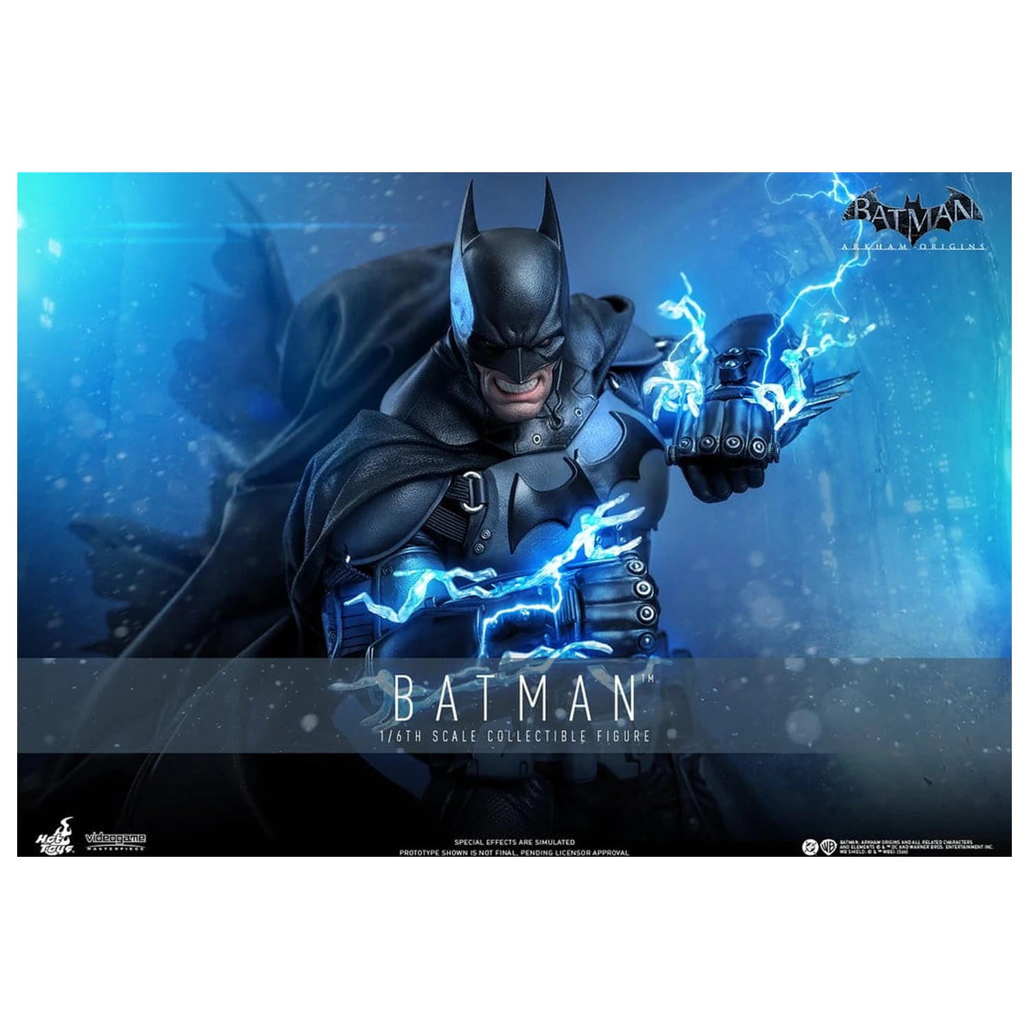 Batman Arkham Origins Videospiel Meisterwerk Actionfigur 1/6 Batman 33 cm Produktfoto