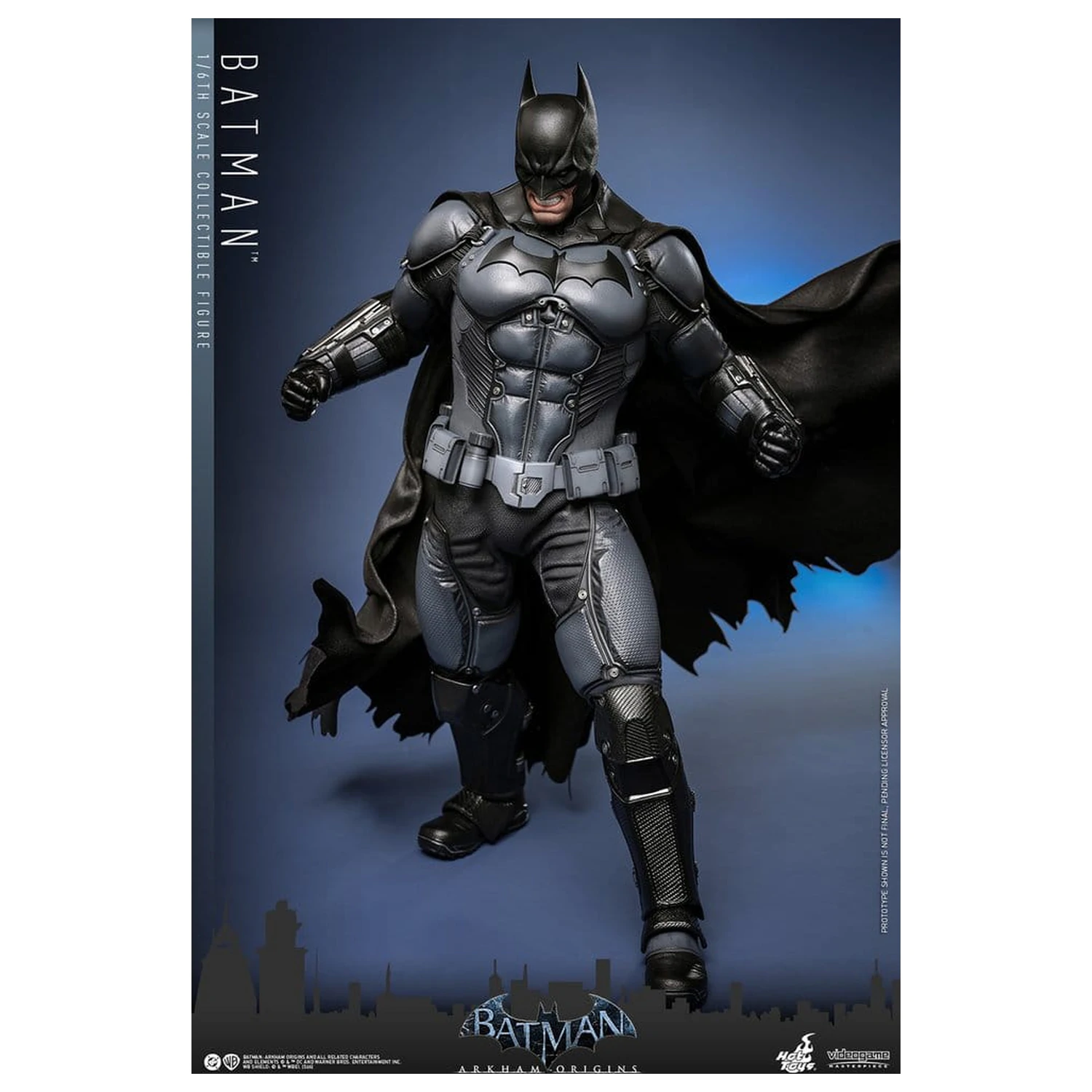 Batman Arkham Origins Videospiel Meisterwerk Actionfigur 1/6 Batman 33 cm Produktfoto