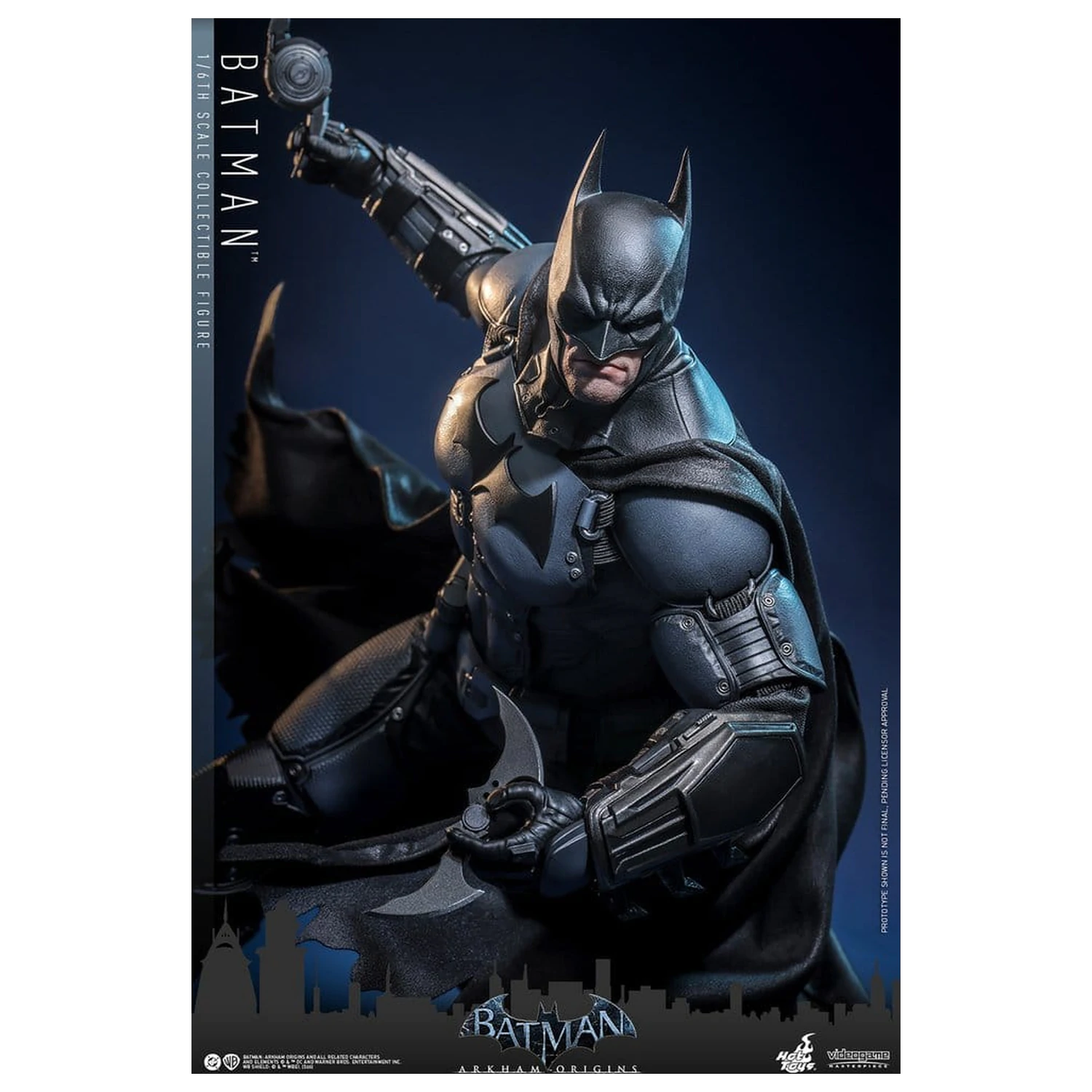 Batman Arkham Origins Videospiel Meisterwerk Actionfigur 1/6 Batman 33 cm Produktfoto