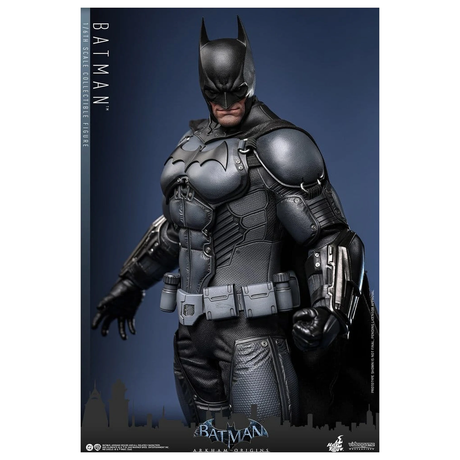 Batman Arkham Origins Videospiel Meisterwerk Actionfigur 1/6 Batman 33 cm Produktfoto