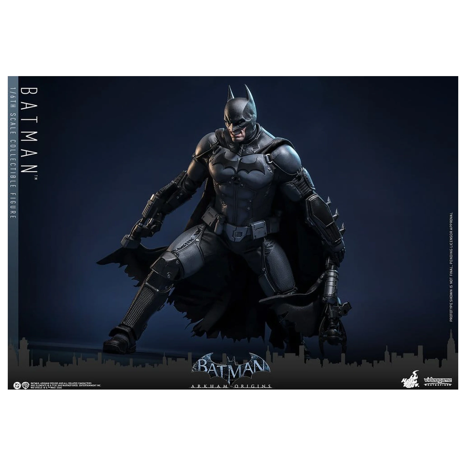 Batman Arkham Origins Videospiel Meisterwerk Actionfigur 1/6 Batman 33 cm Produktfoto