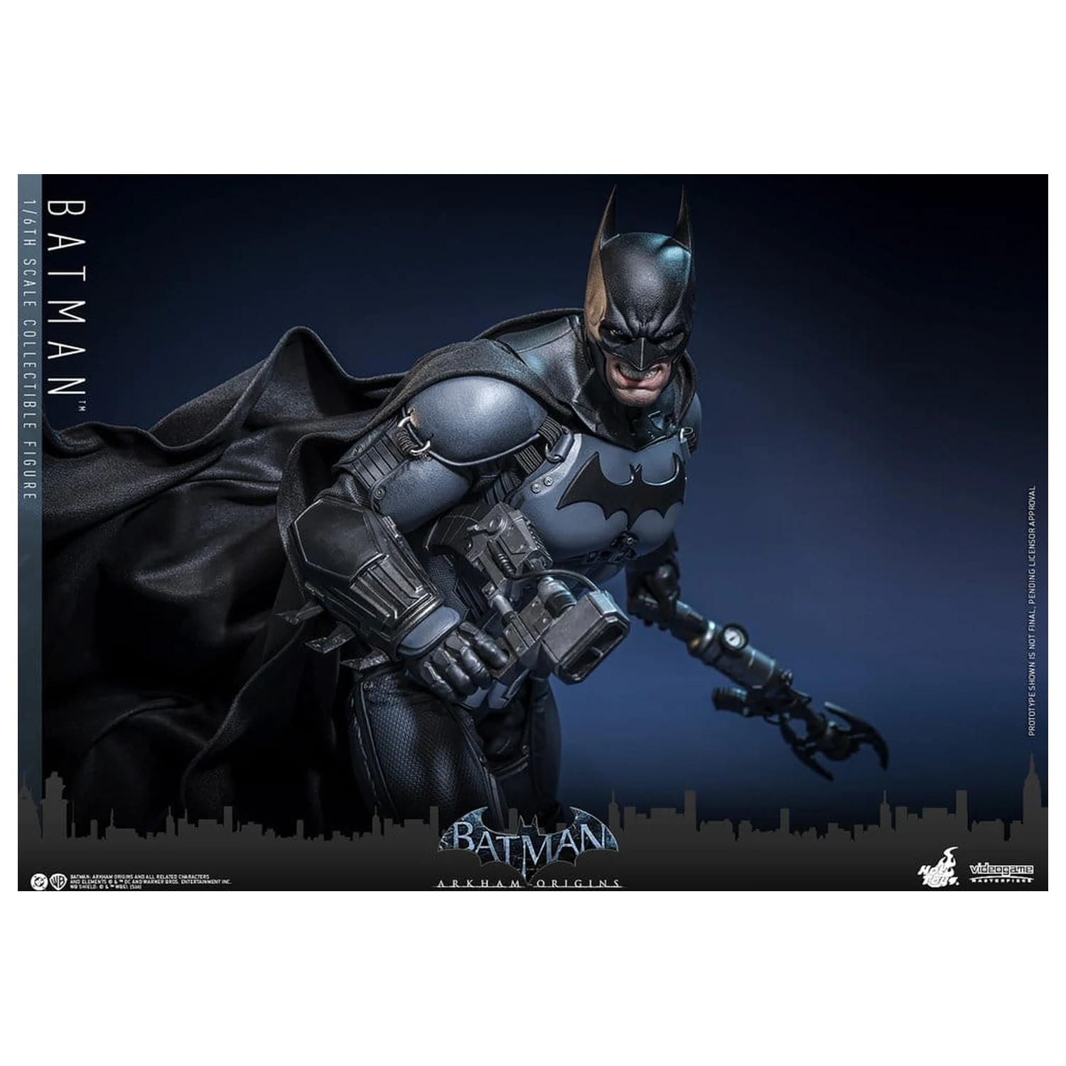 Batman Arkham Origins Videospiel Meisterwerk Actionfigur 1/6 Batman 33 cm Produktfoto