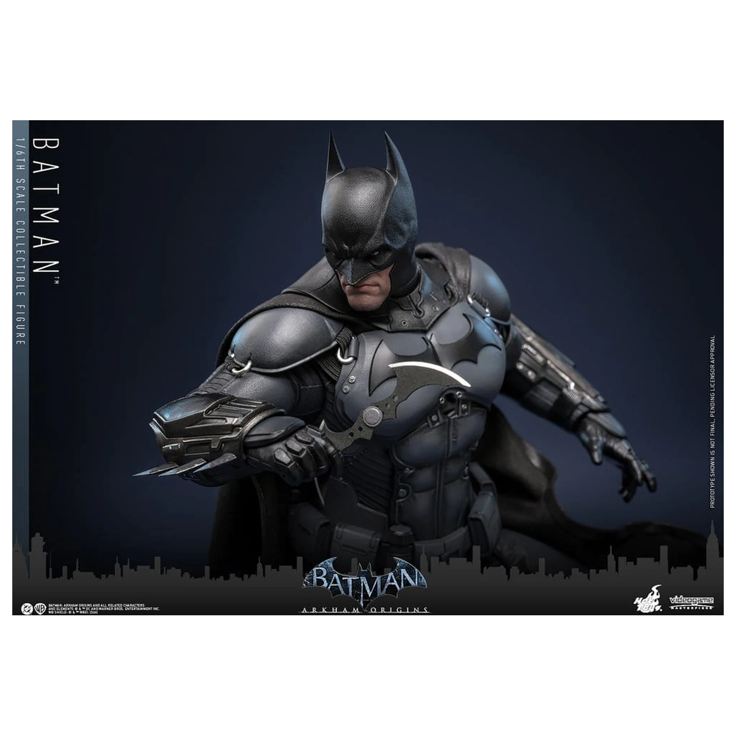 Batman Arkham Origins Videospiel Meisterwerk Actionfigur 1/6 Batman 33 cm Produktfoto