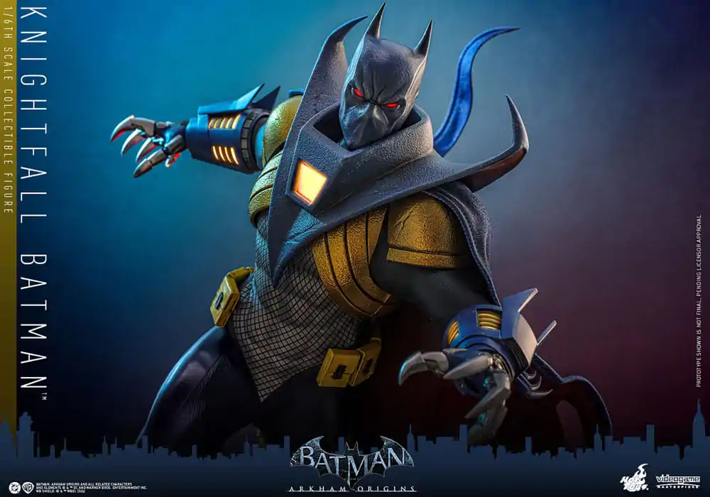 Batman: Arkham Origins Videogame Masterpiece Action-Figur 1/6 Knightfall Batman 32 cm Produktfoto