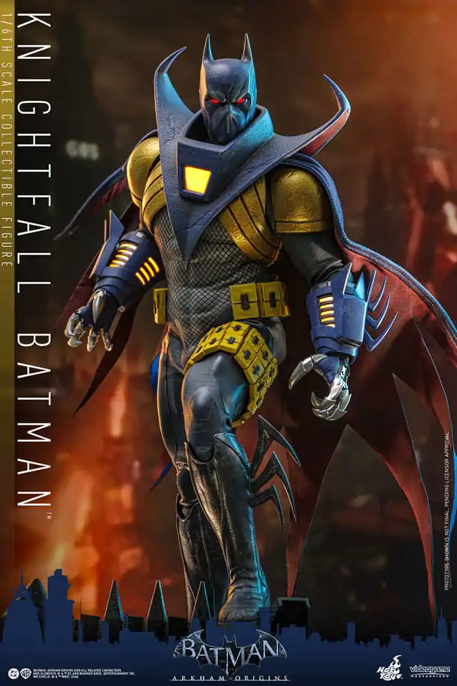 Batman: Arkham Origins Videogame Masterpiece Action-Figur 1/6 Knightfall Batman 32 cm Produktfoto
