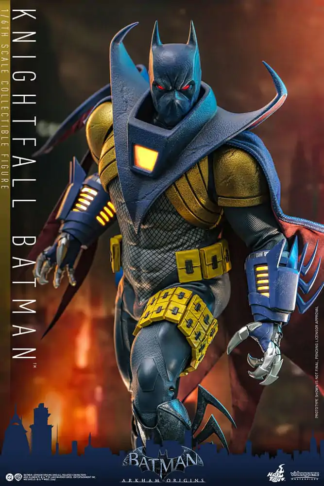 Batman: Arkham Origins Videogame Masterpiece Action-Figur 1/6 Knightfall Batman 32 cm Produktfoto