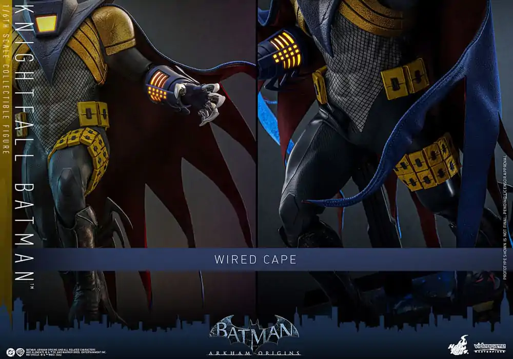 Batman: Arkham Origins Videogame Masterpiece Action-Figur 1/6 Knightfall Batman 32 cm Produktfoto
