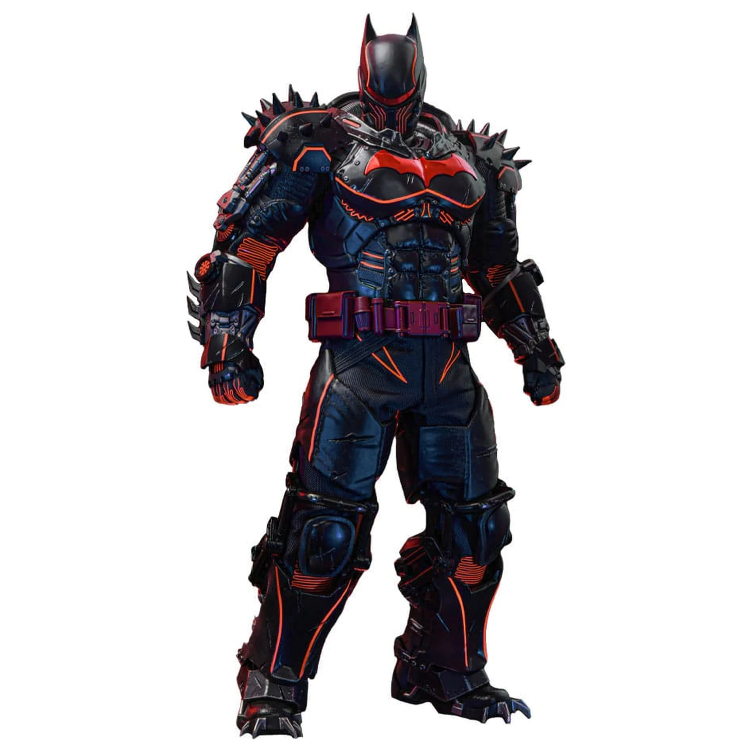 Batman Arkham Origins Videospiel Meisterwerk Actionfigur 1/6 XE Anzug Hellbat Version 33 cm Produktfoto