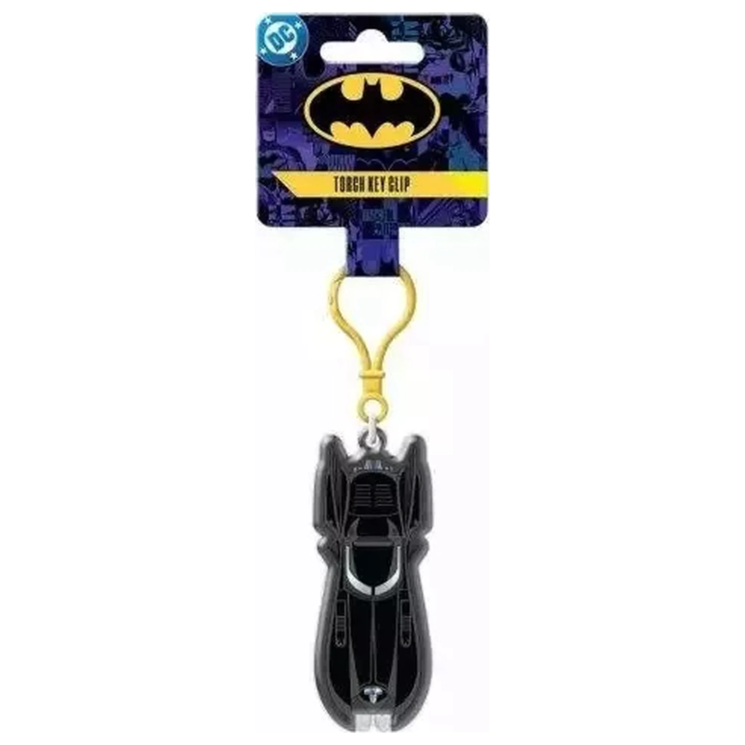 Batman Batmobile Light Up Schlüsselanhänger Produktfoto