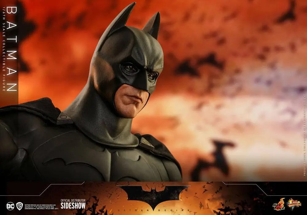 Batman Begins Movie Masterpiece Actionfigur 1/6 Batman Hot Toys Exclusive 32 cm Produktfoto