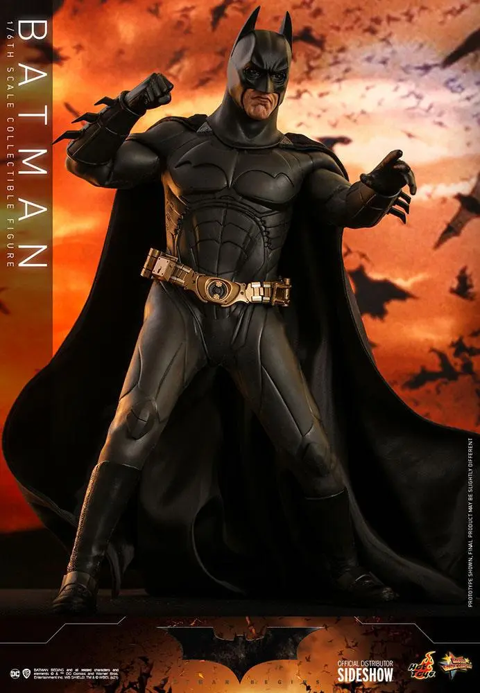 Batman Begins Movie Masterpiece Actionfigur 1/6 Batman Hot Toys Exclusive 32 cm Produktfoto
