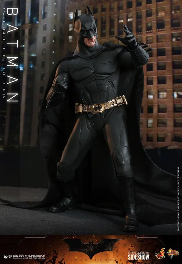 Batman Begins Movie Masterpiece Actionfigur 1/6 Batman Hot Toys Exclusive 32 cm Produktfoto