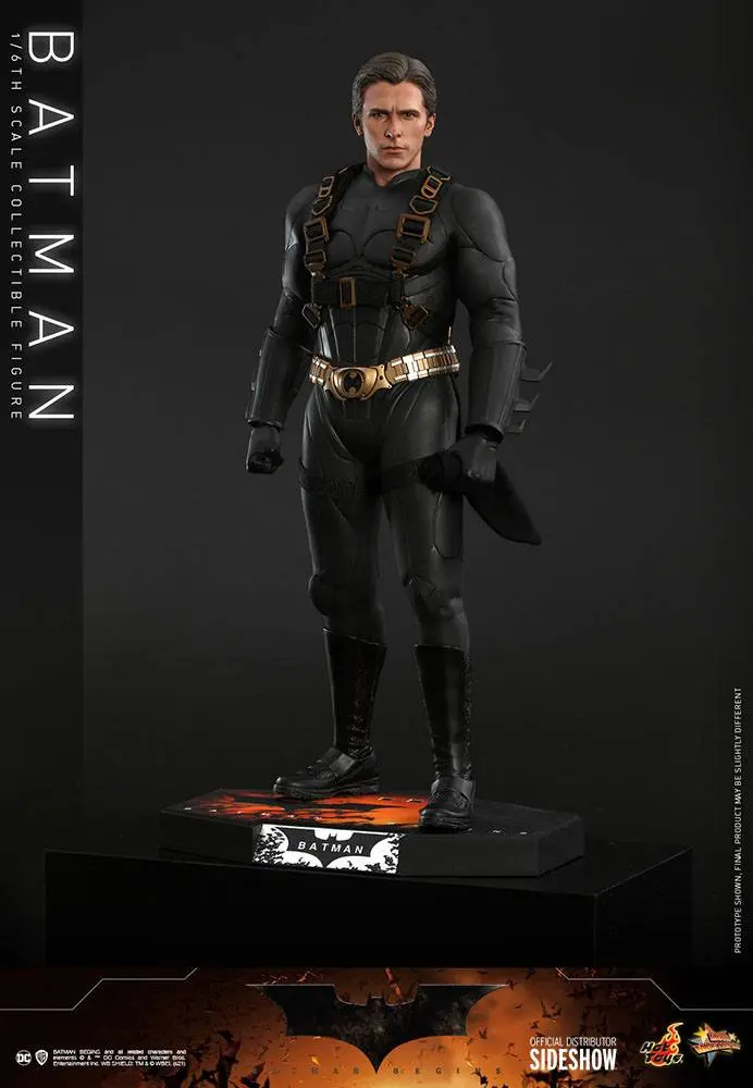 Batman Begins Movie Masterpiece Actionfigur 1/6 Batman Hot Toys Exclusive 32 cm Produktfoto