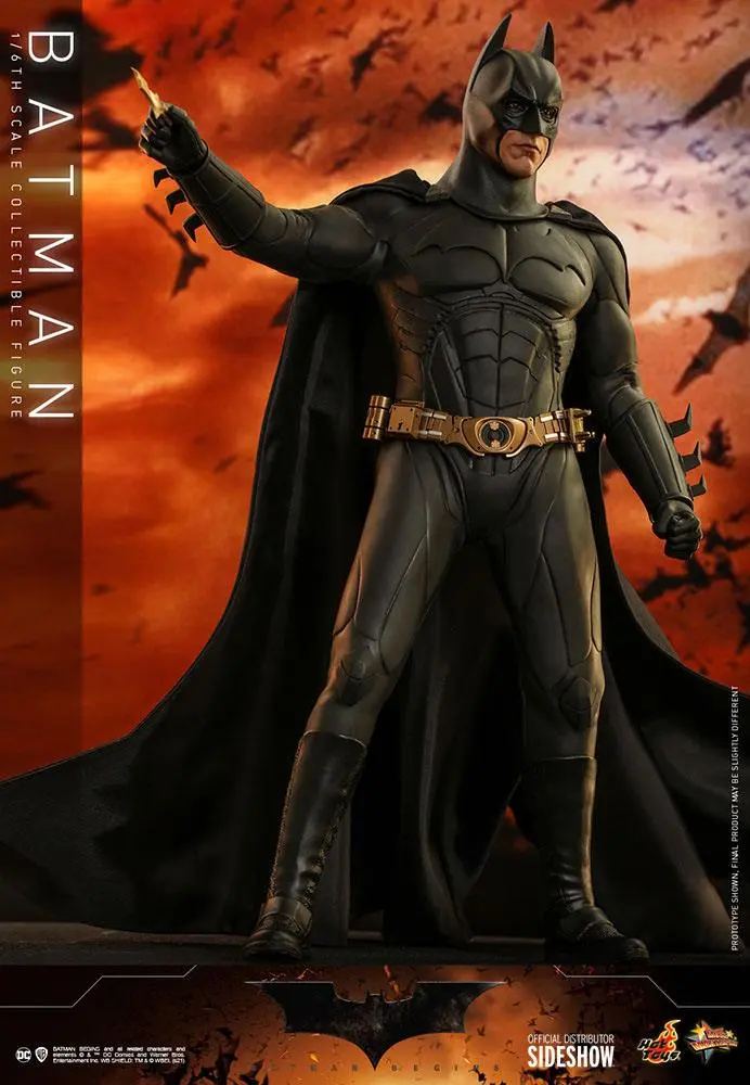 Batman Begins Movie Masterpiece Actionfigur 1/6 Batman Hot Toys Exclusive 32 cm Produktfoto