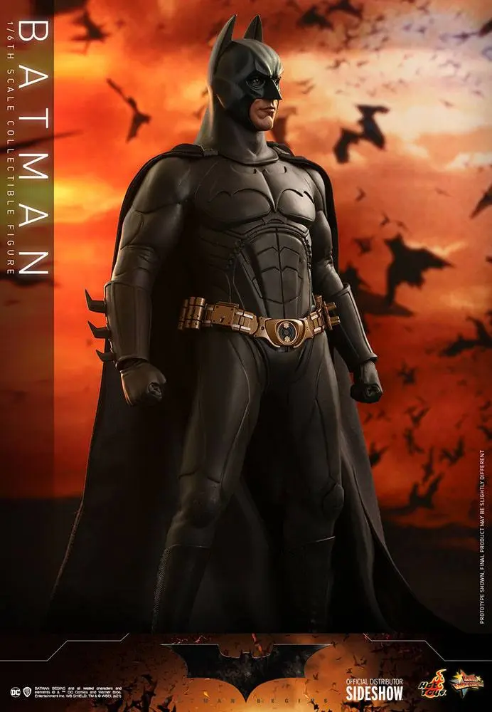 Batman Begins Movie Masterpiece Actionfigur 1/6 Batman Hot Toys Exclusive 32 cm Produktfoto