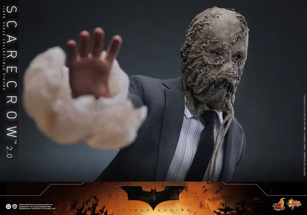 Batman Begins Movie Masterpiece Actionfigur 1/6 Scarecrow 2.0 30 cm Produktfoto