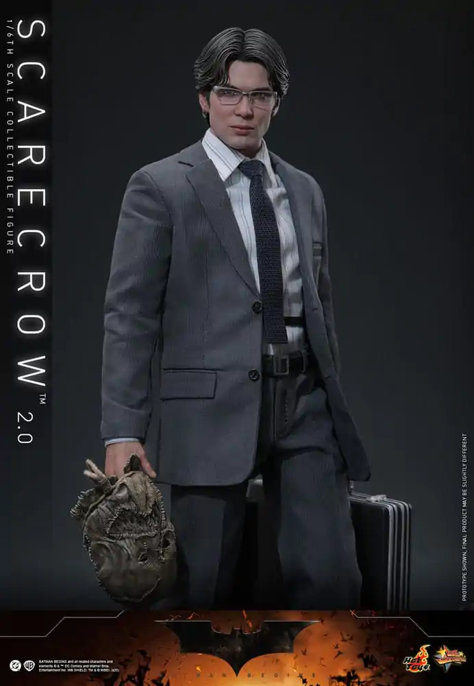 Batman Begins Movie Masterpiece Actionfigur 1/6 Scarecrow 2.0 30 cm Produktfoto