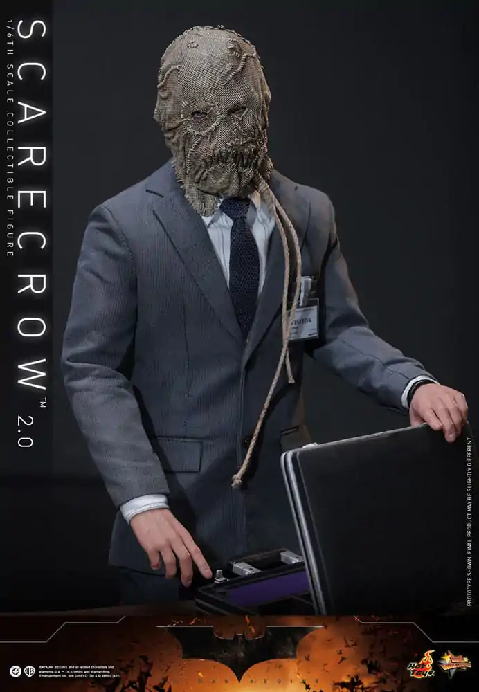 Batman Begins Movie Masterpiece Actionfigur 1/6 Scarecrow 2.0 30 cm Produktfoto
