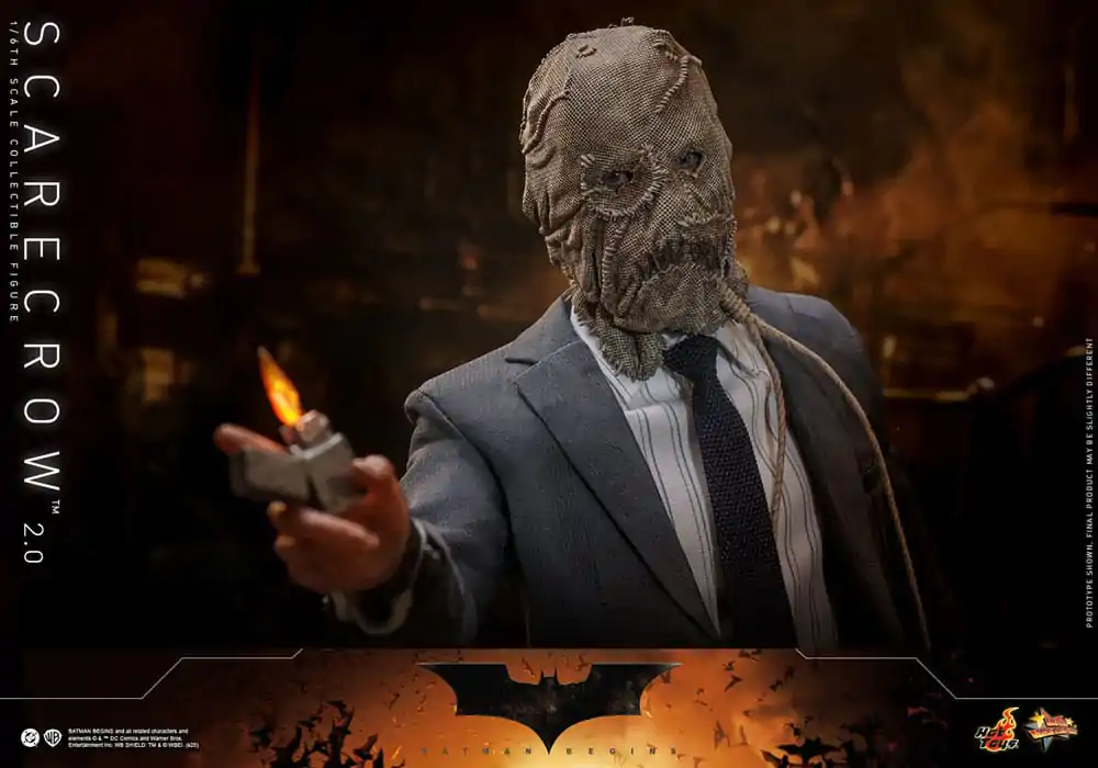 Batman Begins Movie Masterpiece Actionfigur 1/6 Scarecrow 2.0 30 cm Produktfoto