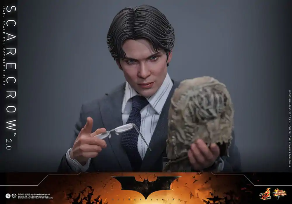 Batman Begins Movie Masterpiece Actionfigur 1/6 Scarecrow 2.0 30 cm Produktfoto