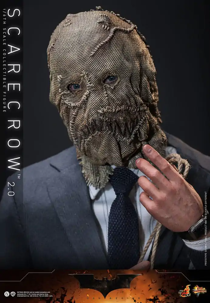Batman Begins Movie Masterpiece Actionfigur 1/6 Scarecrow 2.0 30 cm Produktfoto