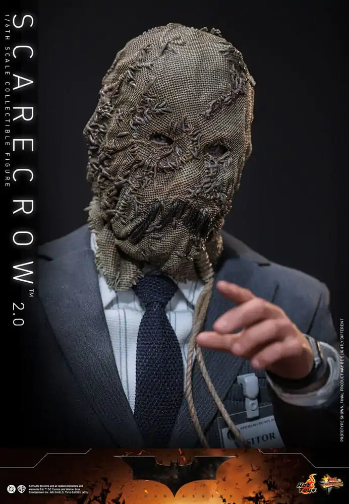 Batman Begins Movie Masterpiece Actionfigur 1/6 Scarecrow 2.0 30 cm Produktfoto