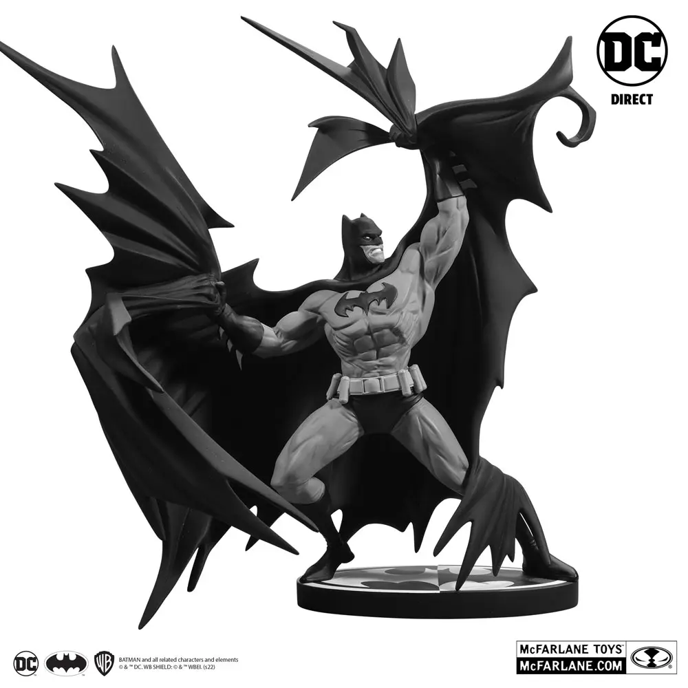 Batman Black &amp; White Statue Batman by Denys Cowan 25 cm Produktfoto