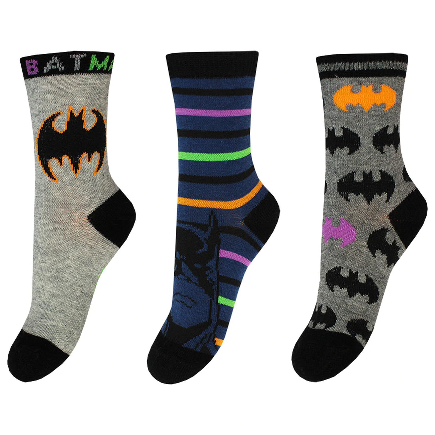 Batman Call Sign Dark Kinder Socken 23/26 Produktfoto