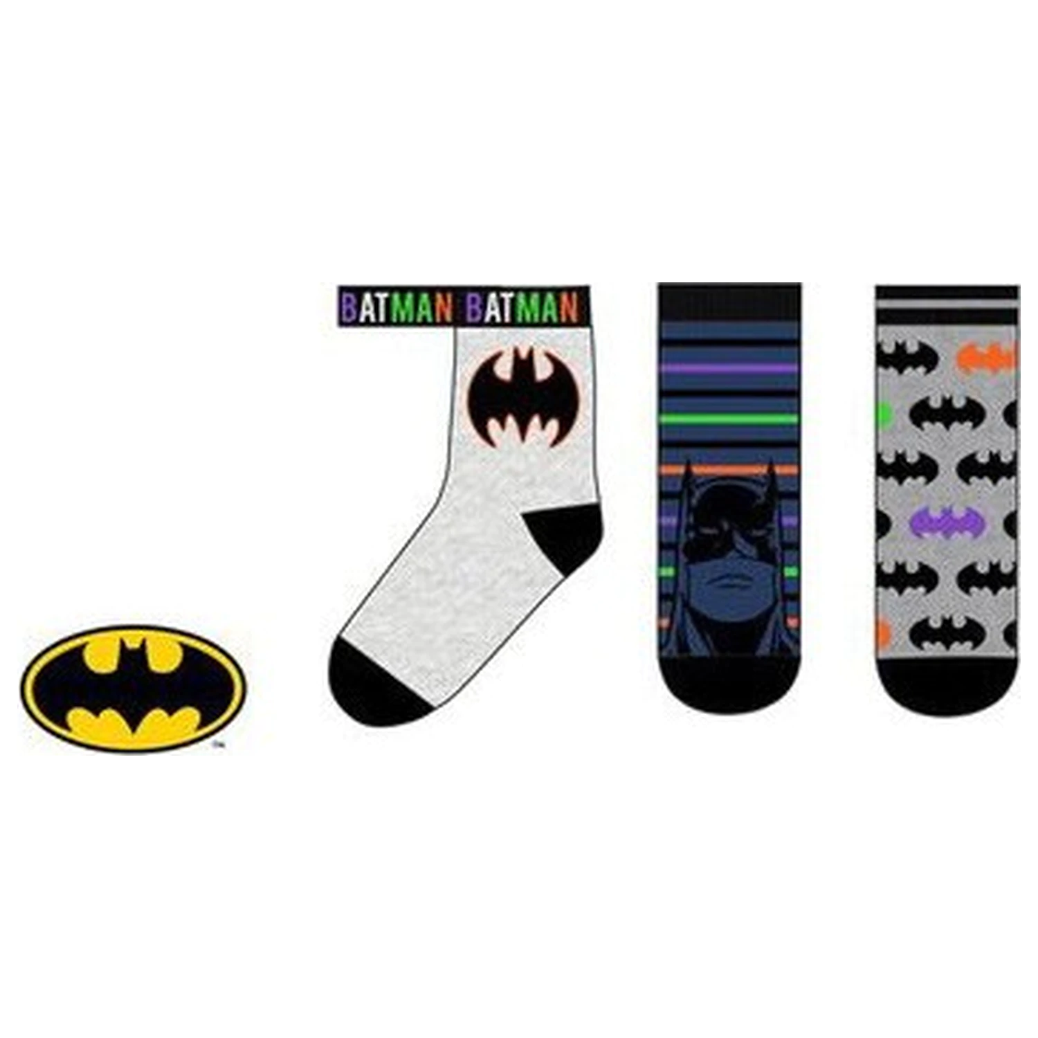 Batman Call Sign Dark Kindersocken 31/34 Produktfoto