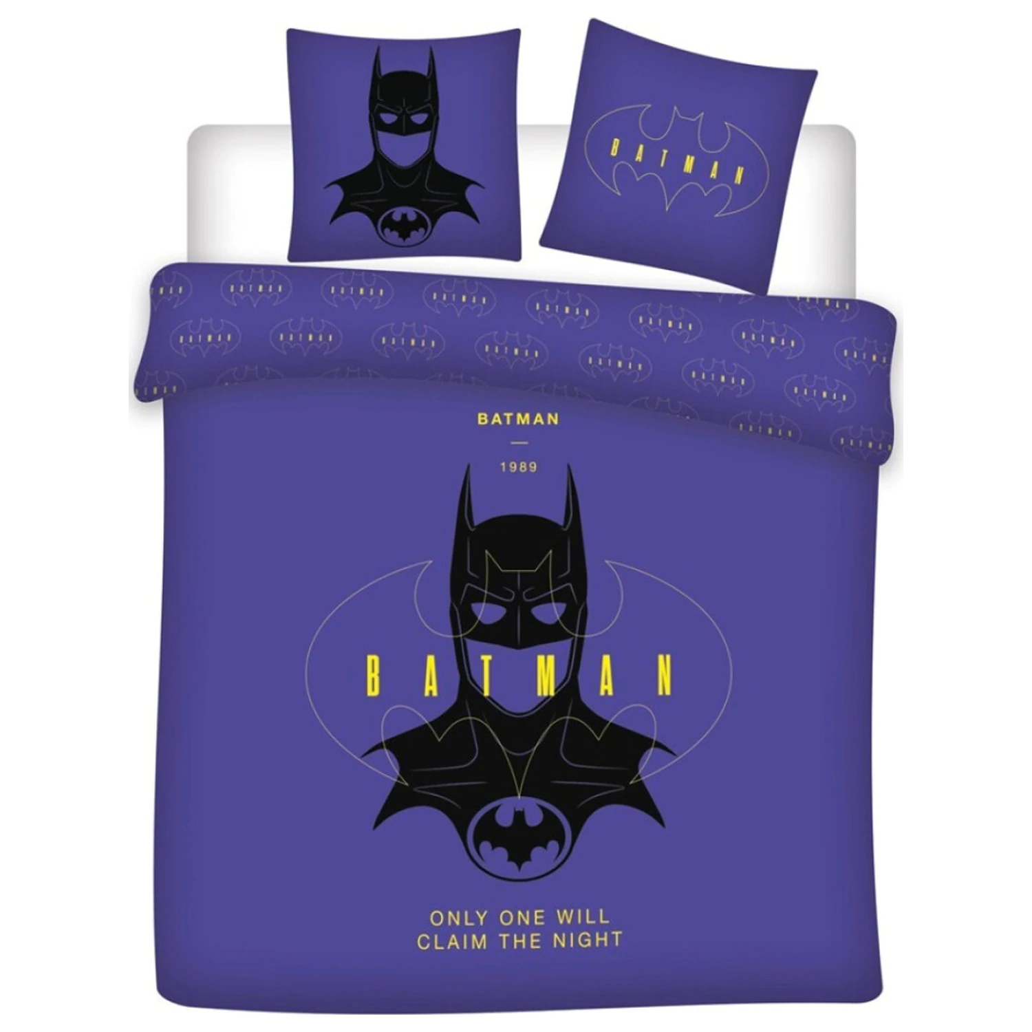 Batman Claim the Night Doppel Bettbezug Set Produktfoto
