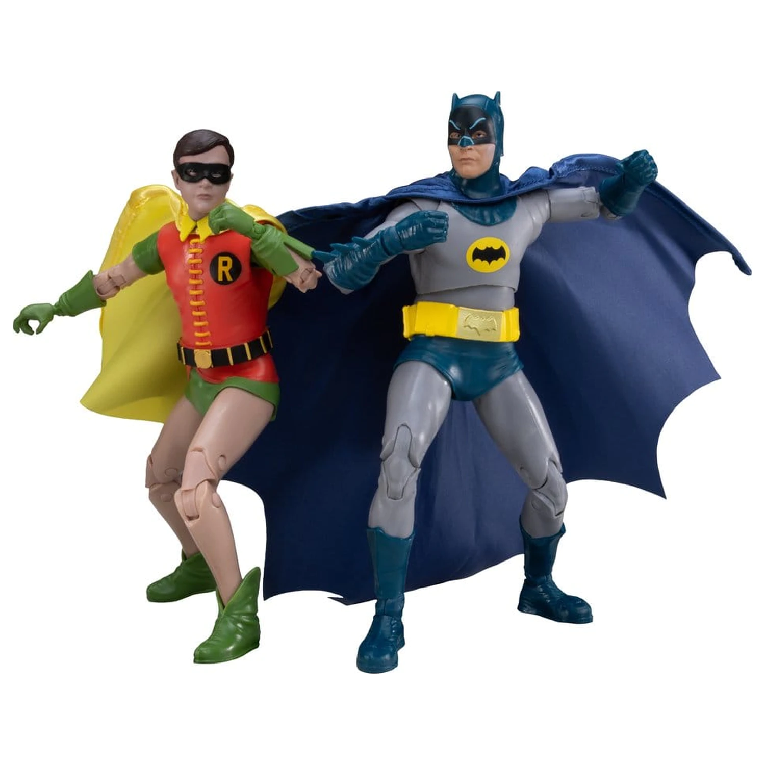 Batman Classic TV Series DC Multiverse McFarlane Sammler Edition Actionfiguren 2er-Pack Batman and Robin 18 cm Produktfoto