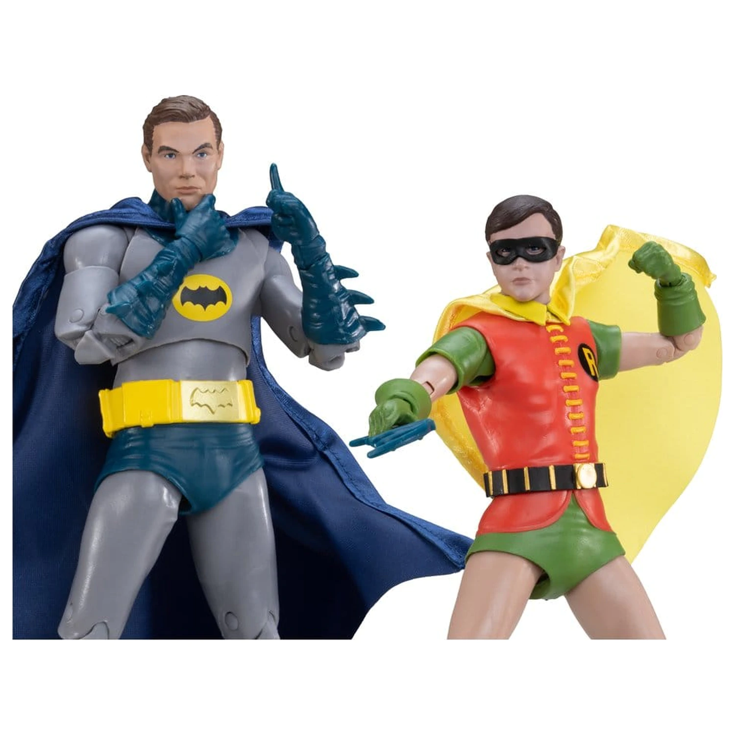 Batman Classic TV Series DC Multiverse McFarlane Sammler Edition Actionfiguren 2er-Pack Batman and Robin 18 cm Produktfoto