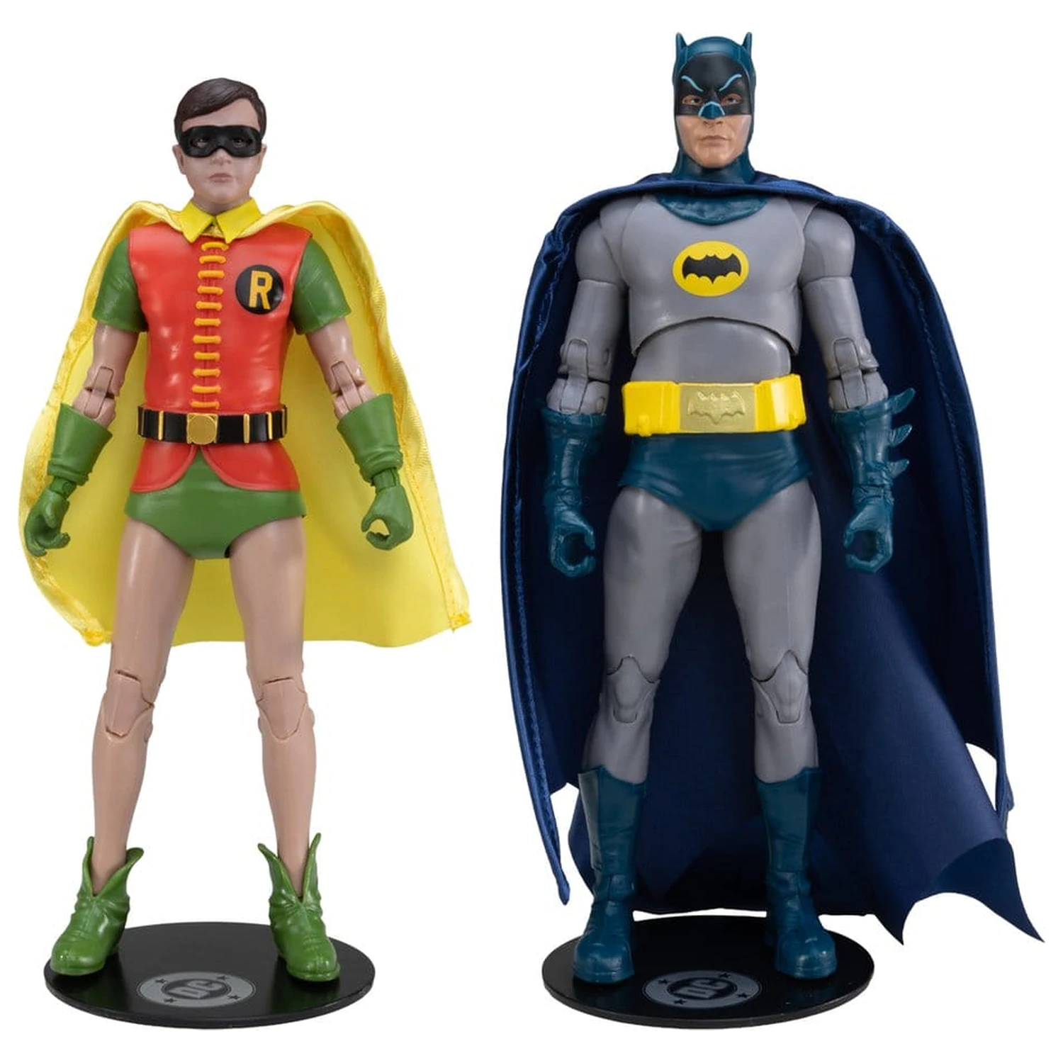Batman Classic TV Series DC Multiverse McFarlane Sammler Edition Actionfiguren 2er-Pack Batman and Robin 18 cm Produktfoto