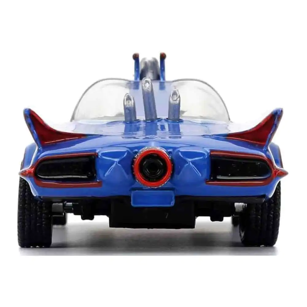 Batman Classic TV Series Diecast Modell 1/32 1966 Classic Batmobile Cartoon Ausführung. Produktfoto
