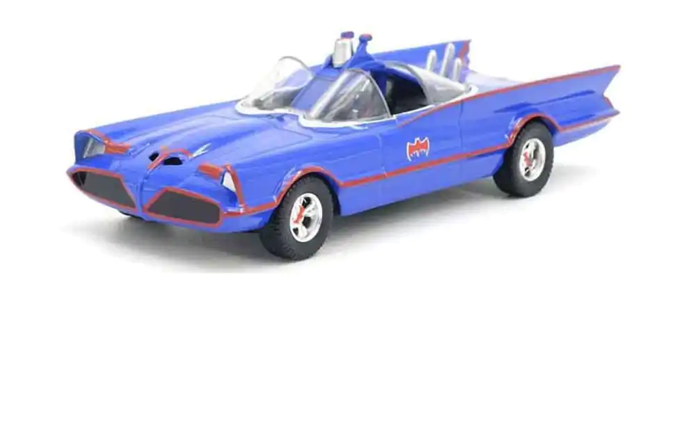 Batman Classic TV Series Diecast Modell 1/32 1966 Classic Batmobile Cartoon Ausführung. Produktfoto