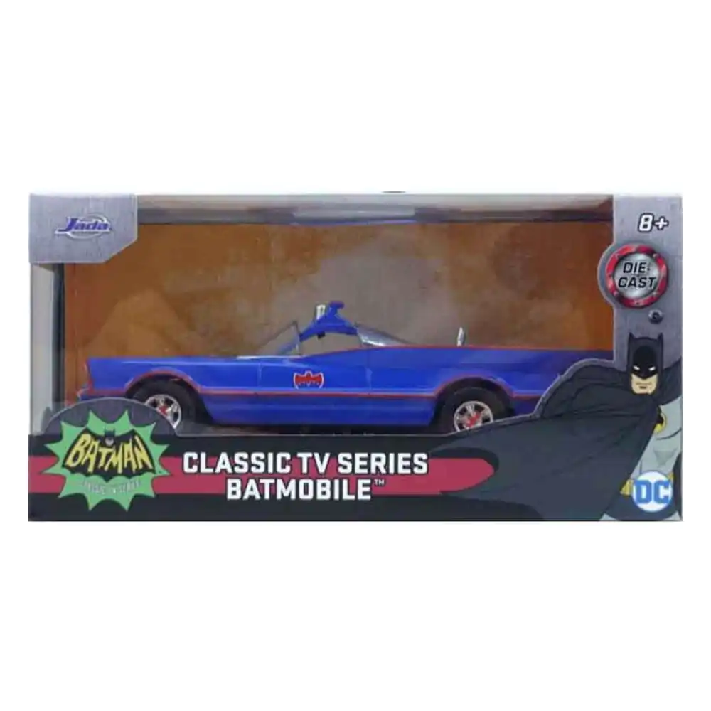 Batman Classic TV Series Diecast Modell 1/32 1966 Classic Batmobile Cartoon Ausführung. Produktfoto