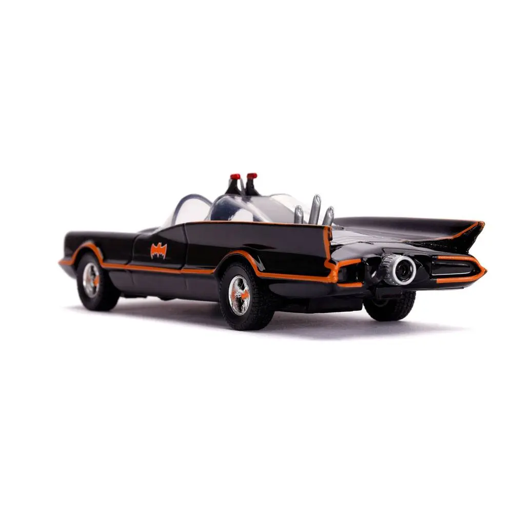 Batman Classic TV Series Diecast Modell 1/32 1966 Classic Batmobile mit Figur Produktfoto