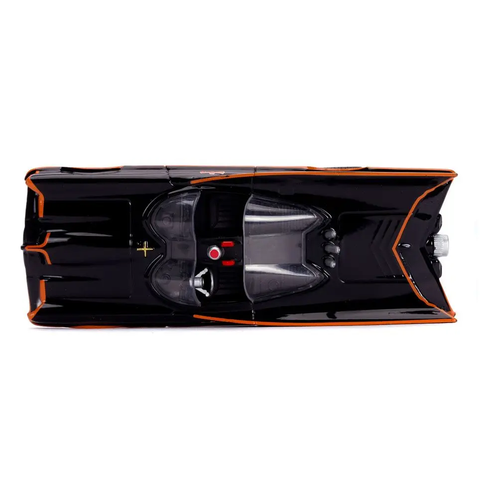 Batman Classic TV Series Diecast Modell 1/32 1966 Classic Batmobile mit Figur Produktfoto