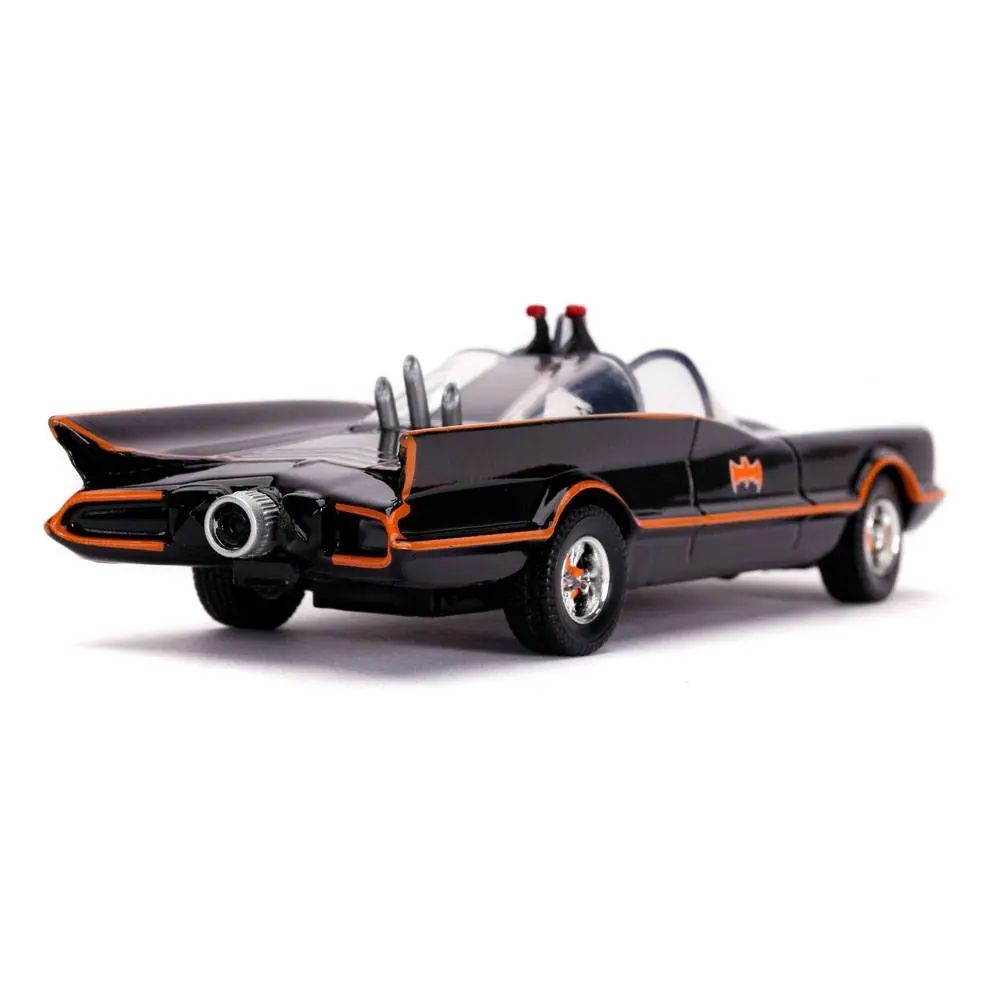 Batman Classic TV Series Diecast Modell 1/32 1966 Classic Batmobile mit Figur Produktfoto