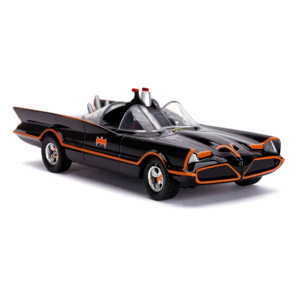 Batman Classic TV Series Diecast Modell 1/32 1966 Classic Batmobile mit Figur Produktfoto