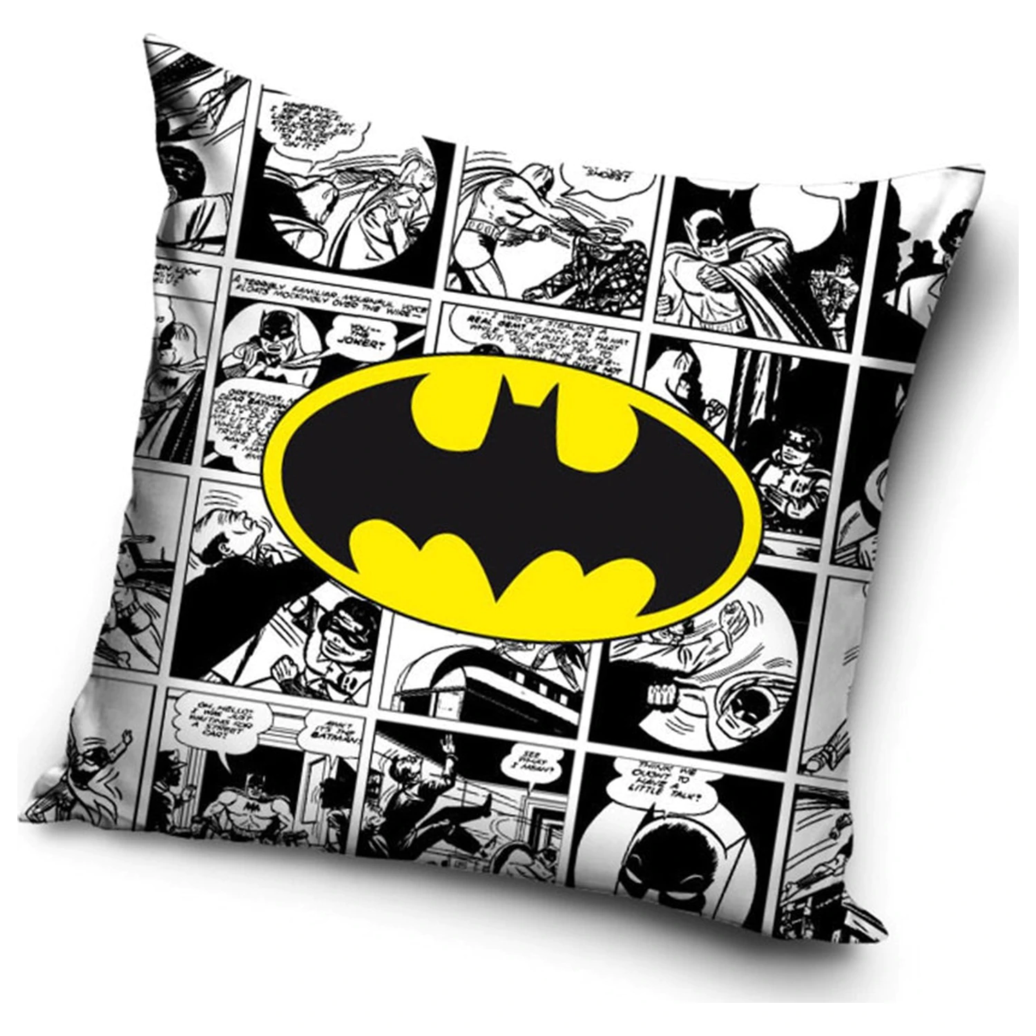 Batman Comic Kissenbezug Produktfoto