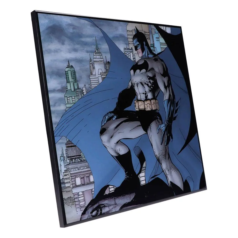 Batman Crystal Clear Picture Wanddekoration Gotham 32 x 32 cm Produktfoto