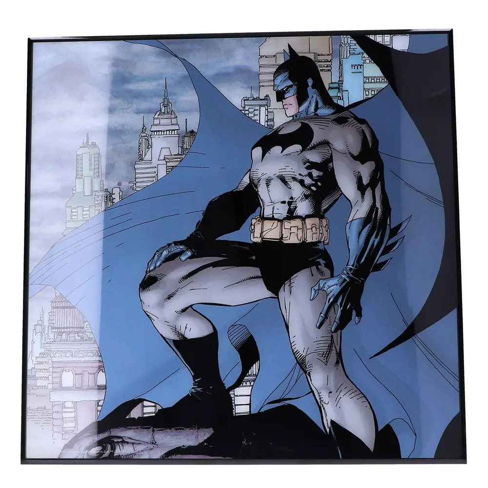 Batman Crystal Clear Picture Wanddekoration Gotham 32 x 32 cm Produktfoto