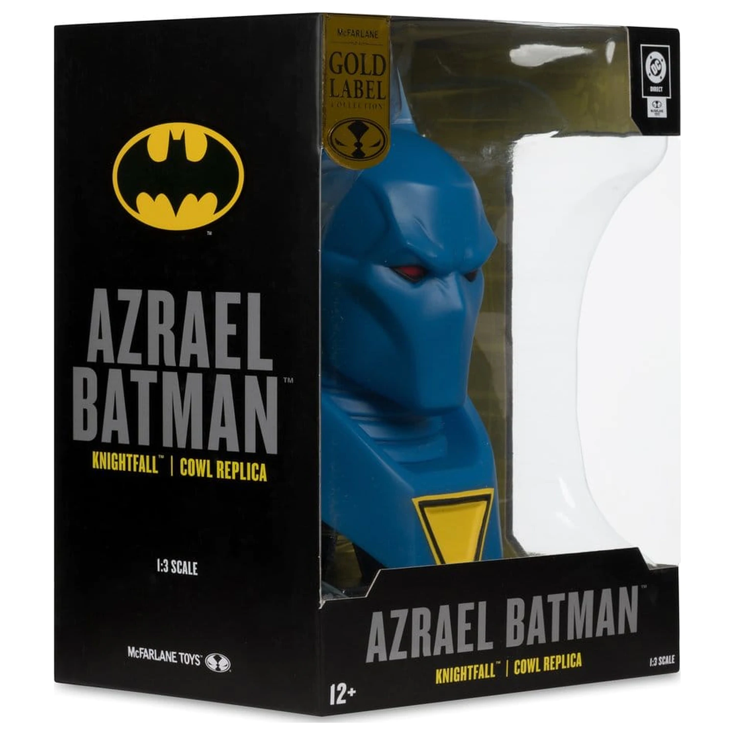 Batman DC Direct Mini-Nachbildung 1/3 Azrael Batman Mask (Batman: Knightfall) (Gold Label Collection) 18 Zentimeter Produktfoto