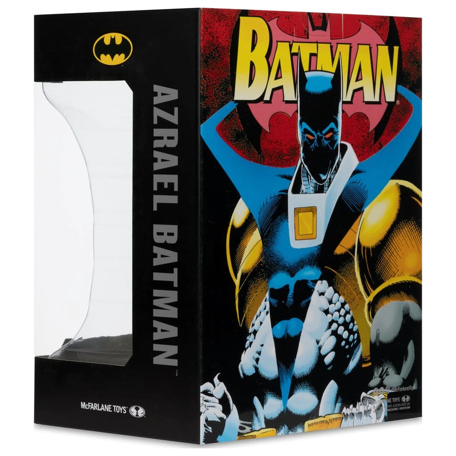 Batman DC Direct Mini-Nachbildung 1/3 Azrael Batman Mask (Batman: Knightfall) (Gold Label Collection) 18 Zentimeter Produktfoto
