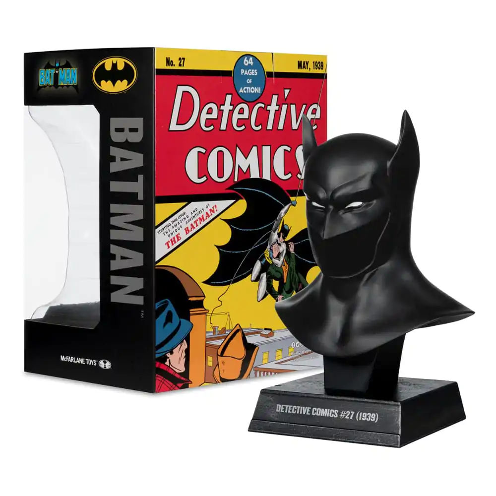 Batman DC Direct Mini-Replik 1/3 Batman Maske (Detective Comics #27) (1st Apperance) 18 cm Produktfoto