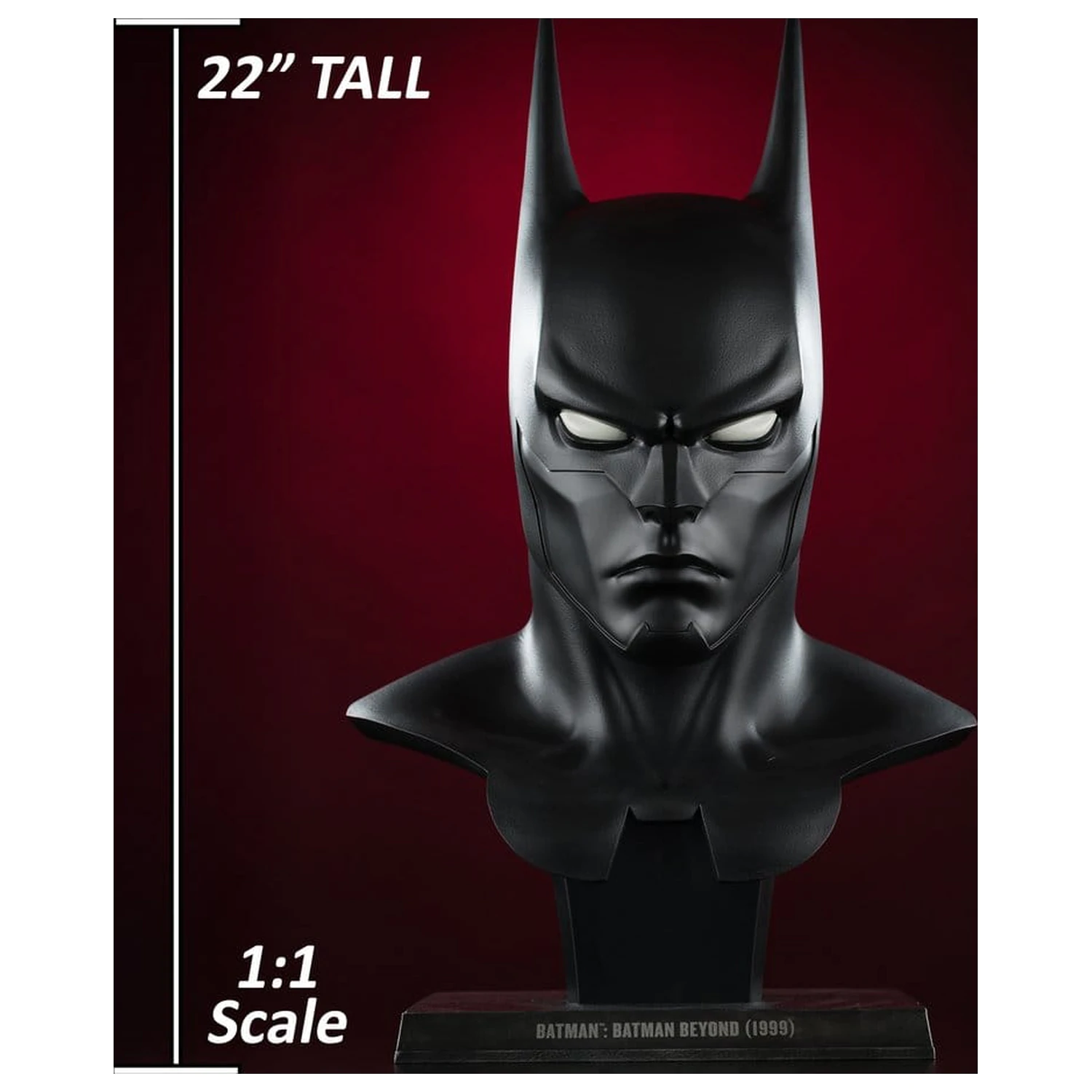 Batman DC Direct Replik 1/1 Batman Beyond Maske 58 cm Produktfoto