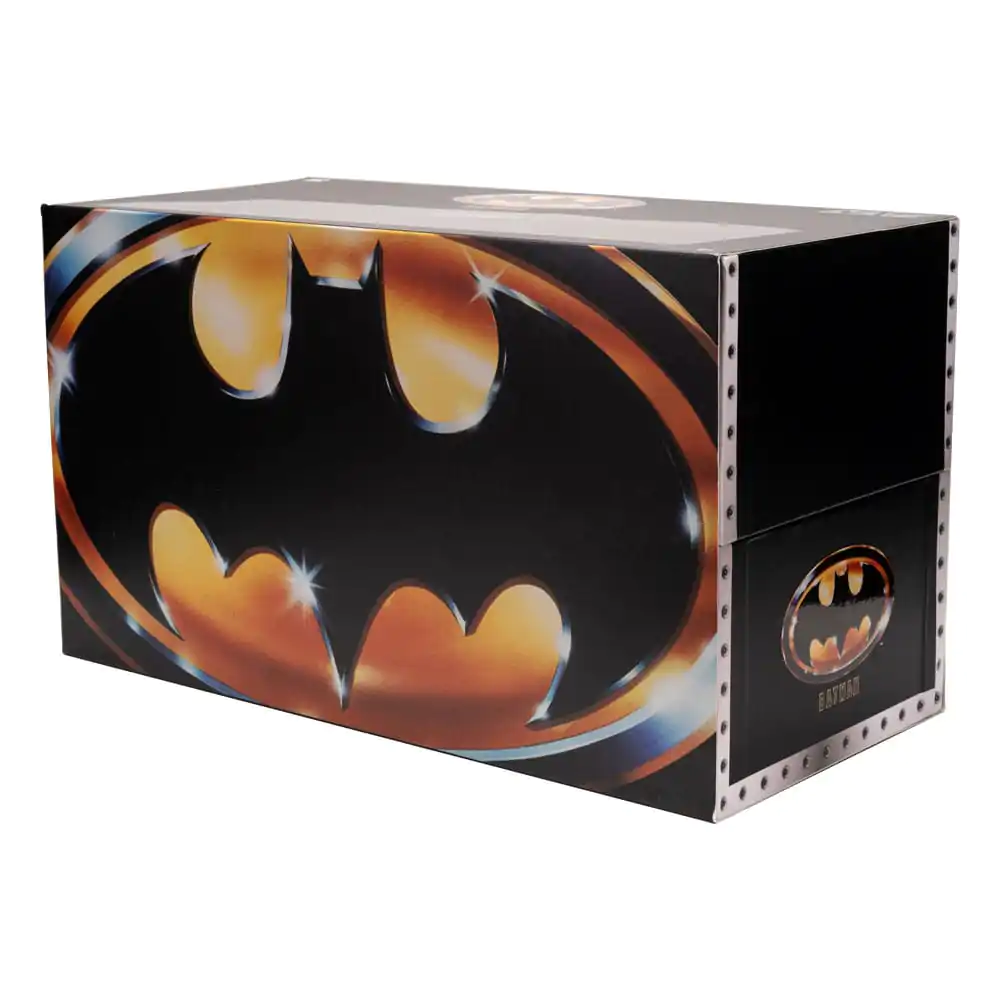 Batman Diecast Modell 1/24 1989 Batmobile mit Figur und Schild Produktfoto